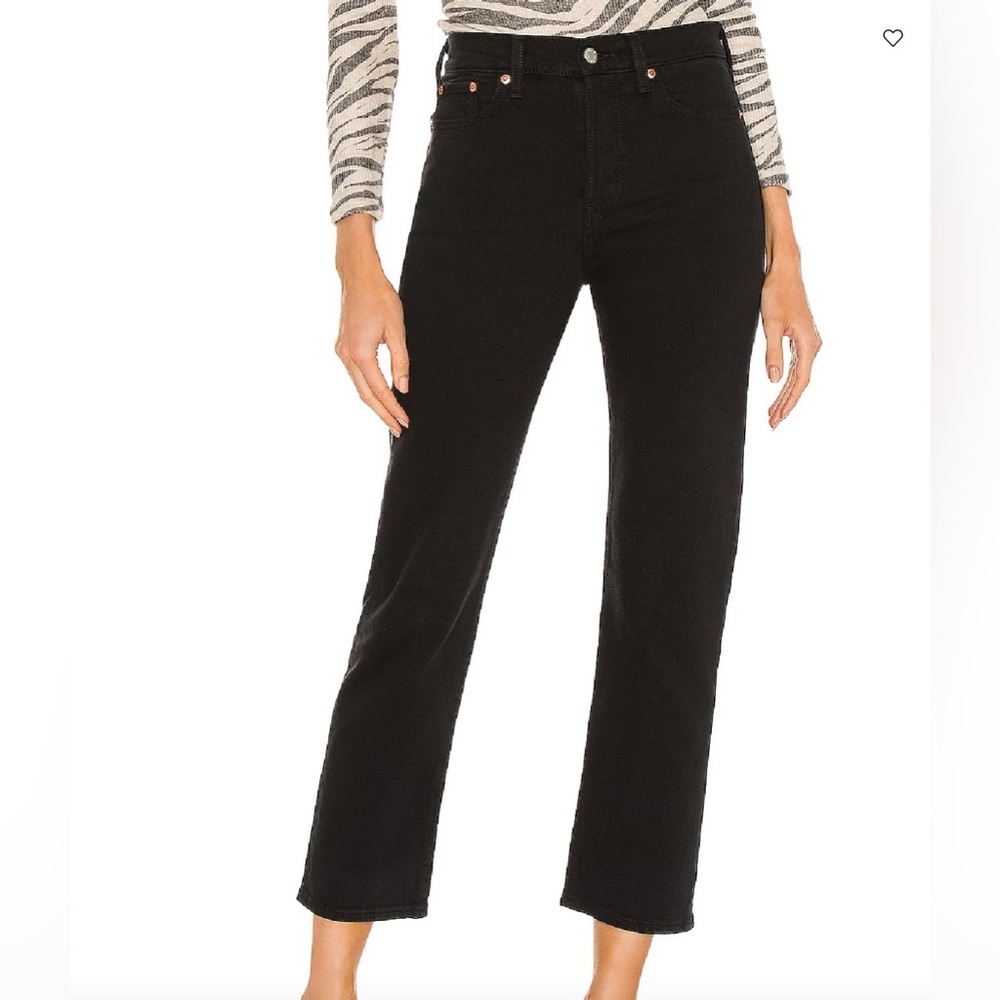 Levi’s Wedgie Straight Ankle Jeans